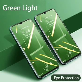 Защитная пленка зеленого Цвета для экрана TCL L10 Pro Plus Lite TCL 10 5G UW 10L 10 SE С Защитой От синевы Для глаз Из Закаленного Стекла С полным покрытием