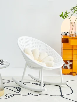 Скандинавское кресло-качалка, кресло для отдыха в гостиной, Кресло для отдыха, кресло для отдыха, Односпальный диван, шезлонги, кресло-яйцо Furnitu
