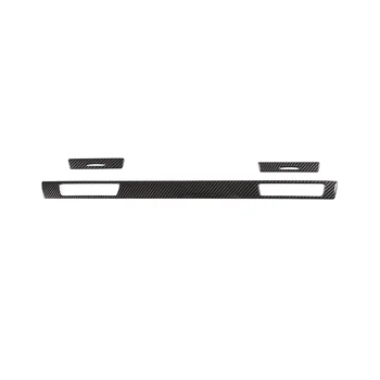 Декоративные планки-подстаканники для приборной панели, наклейки для отделки BMW 3 серии E90 2005-2012, автомобильные аксессуары из АБС-пластика