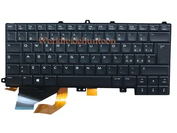 Высококачественная Итальянская Клавиатура Reboto для ноутбука Dell Alienware M14X R3 Keyboard CN-0PRMPX NSK-LB0BC IT Layout с подсветкой