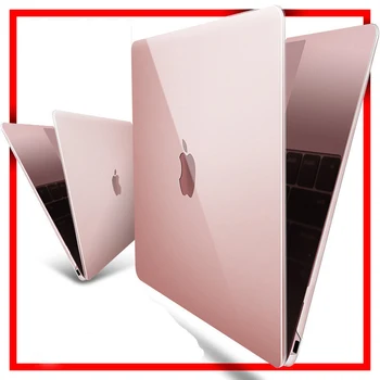 Кристально Прозрачный Жесткий Чехол Mac Cover для Apple Macbook Air 13 2020 Case Air Pro Retina 13 14 15 16 A2442 A2485 A2159 A1502