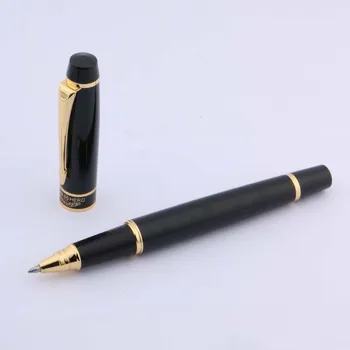 Шариковая ручка HERO BLACK Original Arrow clip golden accessory Roller
