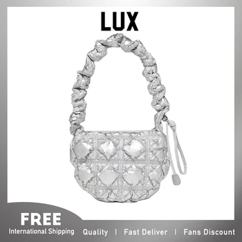 Lux 2023 Новая сумка Sliver Cloud для женщин, сумка через плечо, повседневная Мини-сумка, модный Модный стиль