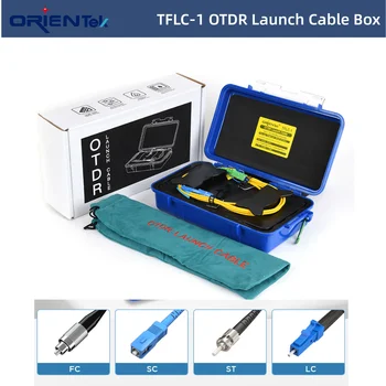 TFLC-1 SM 9/125 200m Коробка кабеля запуска OTDR OTDR Устранитель мертвой зоны Волоконное кольцо OTDR Кабель запуска