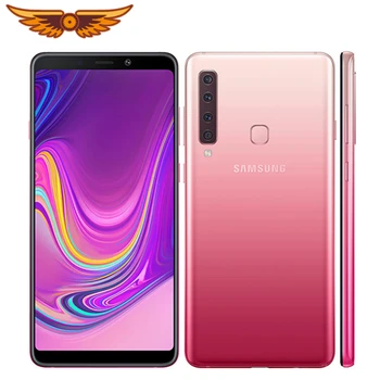 Оригинальный Samsung Galaxy A9 (2018) A9200 Восьмиядерный 6,3 `6 ГБ ОЗУ 128 ГБ Пзу LTE 24-Мегапиксельная Четырехъядерная Камера 2 SIM Android Разблокированный Мобильный телефон