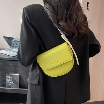Универсальные 2023 Новые Модные дизайнерские сумки через плечо, высококачественная роскошная женская сумка через плечо, повседневная однотонная сумка