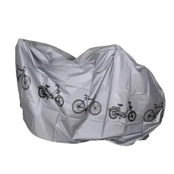 Велосипедный чехол для мотоцикла Серый Пылезащитный Наружный Защитный чехол для дождя в помещении, пальто для велосипеда, скутера, MTB, чехол для велосипеда