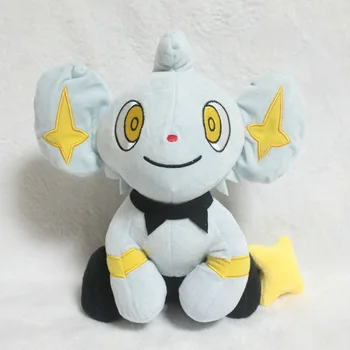 25 см Pokemon Luxio Evolution Shinx Luxray Плюшевые игрушки Мультяшная кукла Big Ear Cat Мягкие игрушки для детей Подарки для детей на День рождения