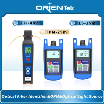 Измеритель мощности оптического волокна Orientek Active fiber identifier TFI-40V -70 ~ + 6dBm/-50 ~ + 26dBm TPM-25M Волоконно-оптический источник света TLS-25M