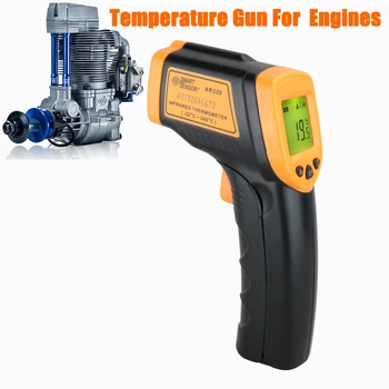 Инфракрасный термометр/ Термометр/Температурный пистолет для нитромоторов и бензиновых двигателей