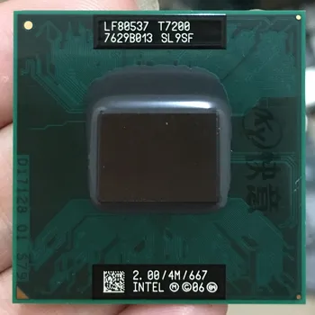 Процессор Intel Core 2 Duo T7200 для ноутбука с процессором PGA 478 cpu на 100% исправен