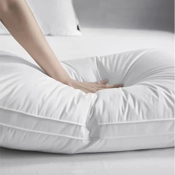 Белые подушки для тела, кровать для сна, высокая подушка для шеи, шейная длинная подушка для сна в спальне, домашняя Бесплатная доставка