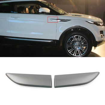 1 Пара Серой Верхней Молдинговой Отделки Передней Двери Автомобиля Для Land Rover Range Rover Evoque 2012-2019 Автомобильные Аксессуары LR038584