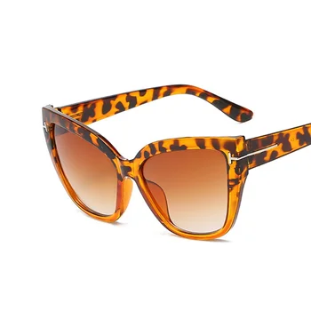 Винтажные ретро солнцезащитные очки в большой оправе для женщин, индивидуальность, роскошный бренд, Дизайнерские очки, Трендовые солнцезащитные очки, мужские очки