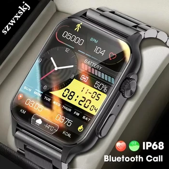 Новейшие смарт-часы с Bluetooth-вызовом для мужчин PK Ultra HK 8 Pro Max с IPS HD экраном, спортивный Фитнес-трекер, Водонепроницаемые женские Смарт-часы для мужчин