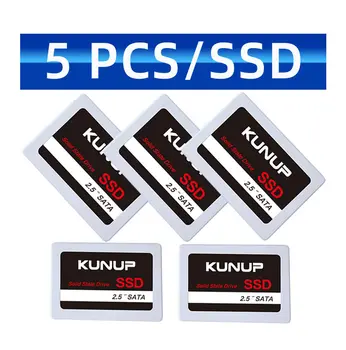 Kunup SSD Sata3 2,5 Дюйма 120 ГБ 128 ГБ 240 ГБ 256 ГБ 480 ГБ 512 ГБ 1 ТБ Внутренний Твердотельный Накопитель Жесткий Диск для Ноутбука Notebook PC