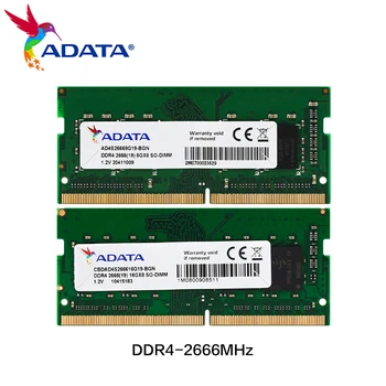 100% Оригинальный AData DDR4 2666 МГц Оперативная Память Ноутбука 8 ГБ 16 ГБ SO-DIMM Оперативная Память ddr4 Высокая Совместимость Для Портативного Компьютера