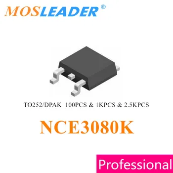 Mosleader NCE3080K TO252 100ШТ 1000ШТ 2500 шт NCE3080 DPAK N-Channel 30V 80A Сделано в Китае Высококачественный Mosfet