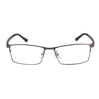Мужские деловые очки в оправе с полной оправой из квадратного металла, мужские прозрачные очки, очки из прозрачного стекла, Оптические очки по рецепту L3
