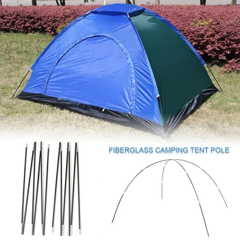 1 пара стержней для палатки 3,0 м-4,9 м, стержни для палаток из стекловолокна, наружные опорные стержни, каркасы для тента, комплект аксессуаров для палаток для кемпинга
