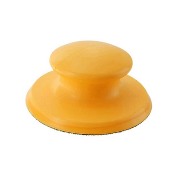 Круг для ручной шлифовки Резиновый эластичный диск, полировальный диск, стекающаяся наждачная бумага, липкий диск для рук-