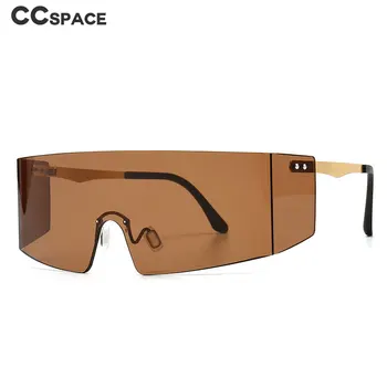 46370 Негабаритные солнцезащитные очки с одной линзой, ослепляющие цвета, Мужские и женские Модные очки с одной линзой, оттенки Uv400, Винтажные очки