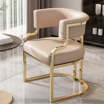 Банкетная спинка, современные стулья, Роскошная гостиная, макияж для королевской вечеринки, туалетный столик, шезлонг, мебель Nordic Sillas