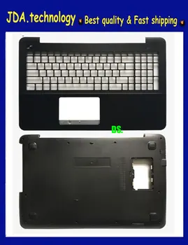 Новый/org чехол для подставки для рук ASUS X554 F554 K554 X554L F554L верхняя крышка безель клавиатуры + нижняя база корпуса, черный