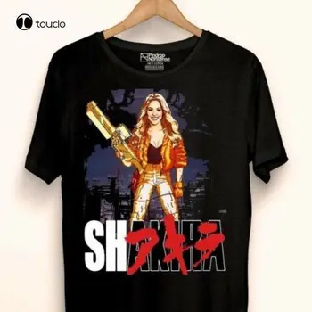 Футболка Shakira Akira из хлопка хорошего качества Essential T Shirt Футболка