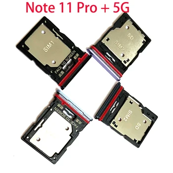 Для Xiaomi Redmi Note 11 Pro + Plus 5G Лотки Для SIM-карт, Слот Для Держателя Разъема Micro SD, Замена Адаптера