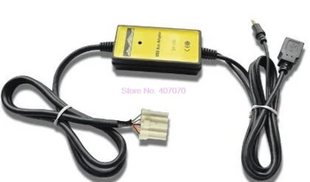 DHL или FedEx 5 шт. Авто Стиль Автомобиля USB Aux-in Адаптер MP3-плеер Радиоинтерфейс для Mazda 323/3/5/CX7/MX5/MPV/Miata для Автомобилей